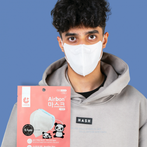 كمامات اير بون للاطفال من اير كوين| 1 كمامة