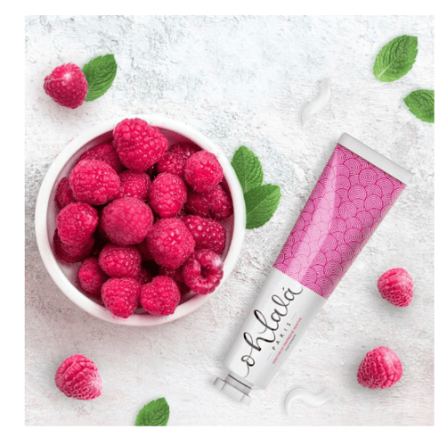 معجون فرنسي مجموعة ميني للسفر بالتوت والنعناع 15 م...