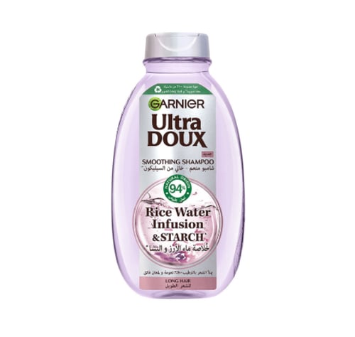 غارنييه شامبو ألترا دو بخلاصة ماء الأرز والنشا - 4...