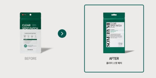 سوم باي مي لصقات حب الشباب ، 18 لاصقة