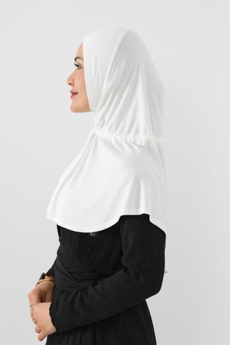 حجاب رياضي - ابيض