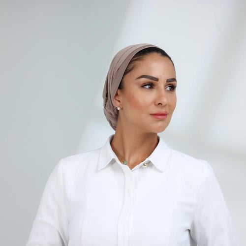 توربان لف خفيف مع ذيل طويل