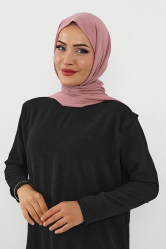 حجاب شيفون بمغناطيس وقبعة بالوسط