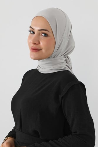 طرحة رياضة-رمادي