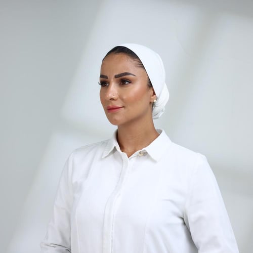توربان لف خفيف مع ذيل طويل - اوف وايت