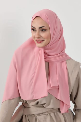 حجاب شيفون بمغناطيس وقبعة جانبي