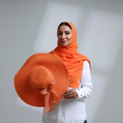 طقم قبعة كاملة مع طرحة صيفية