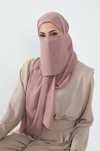 طقم طرحة ولثام - ربط