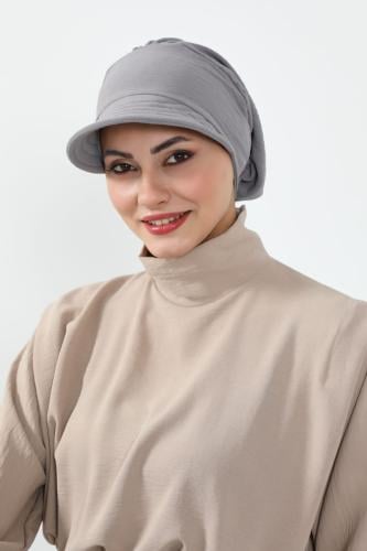 توربان كاب-رمادي