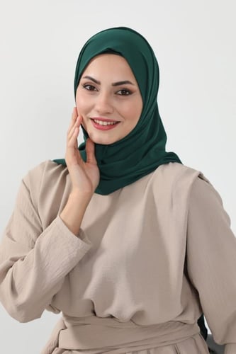 حجاب شيفون بمغناطيس وقبعة جانبي