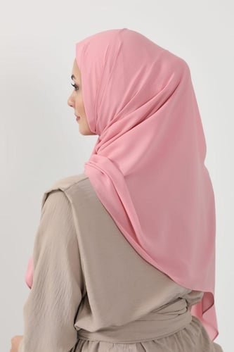 حجاب شيفون بمغناطيس وقبعة جانبي