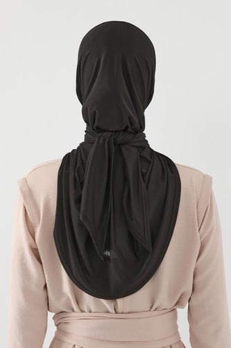 طرحة رياضة-اسود