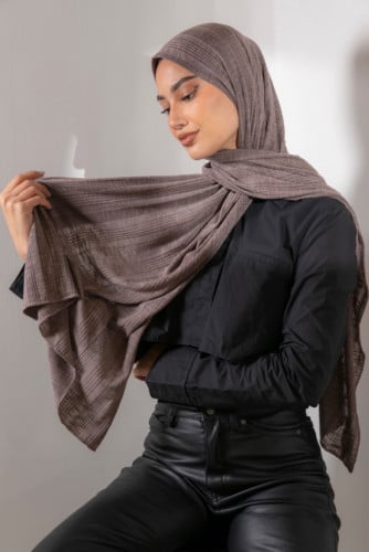 حجاب شتوي - بني