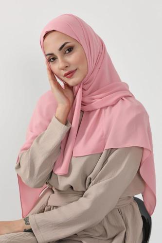 حجاب شيفون بمغناطيس وقبعة بالوسط