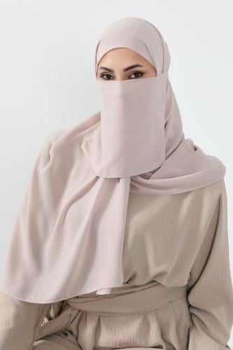 طقم طرحة ولثام 23