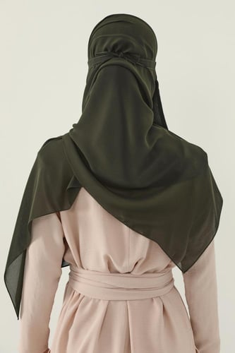 طقم طرحة ولثام ربط