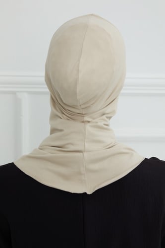 قبعة كاملة تغطي الرقبة والراس - بيج