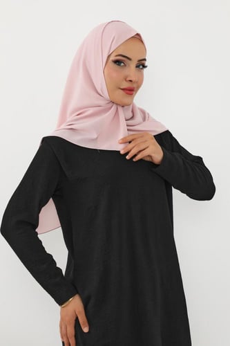 حجاب شيفون بمغناطيس وقبعة جانبي