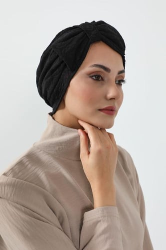 توربان دانتيل اسود