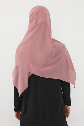 حجاب شيفون بمغناطيس وقبعة جانبي