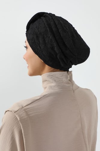 توربان دانتيل اسود