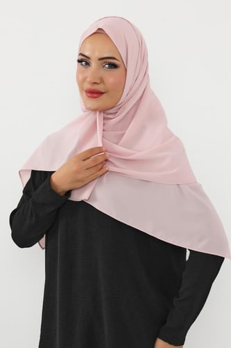 حجاب شيفون بمغناطيس وقبعة جانبي