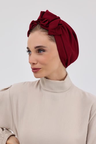 توربان قطني قابل للتعديل-عنابي