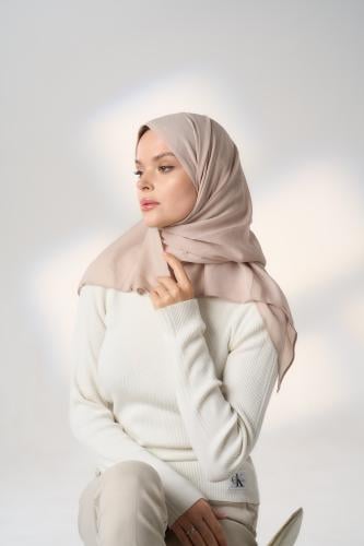 حجاب ميني غير سترتش-بيج