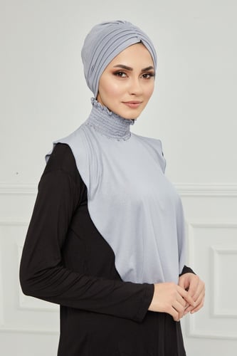 تغطية الصدر- رمادي