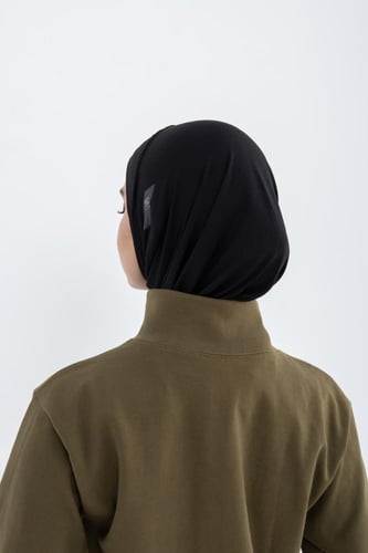 حجاب الرياضة - أسود