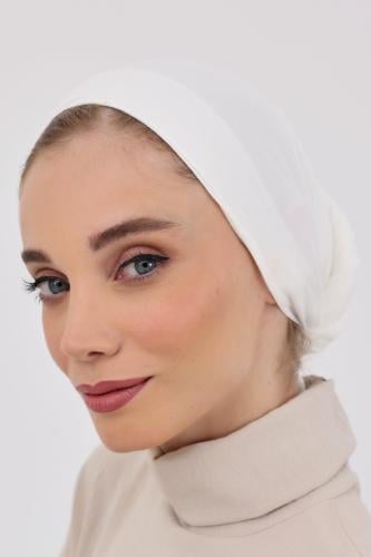 توربان شيفون مع قبعة داخلية