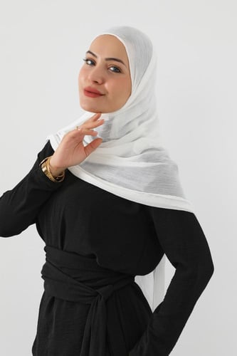 حجاب تايلندي - اوف وايت