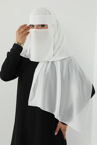 طقم طرحة ونقاب