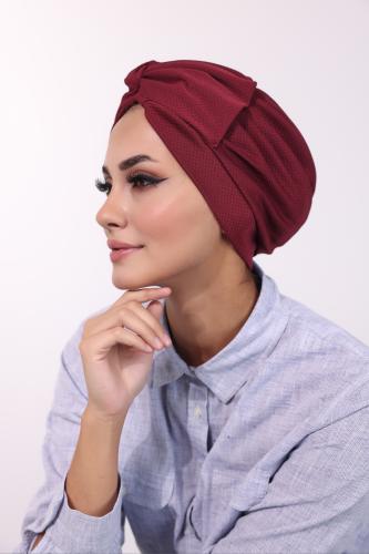 توربان قطني قابل للتعديل- عنابي