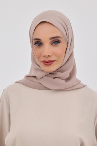 طرحة شيفون مبطنه للعباية-كافيه