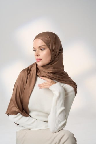 قطن دبل سترتش-بني