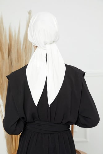 توربان قطني ربط من الخلف - اوف وايت