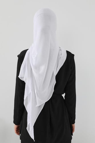 حجاب تايلندي - ابيض