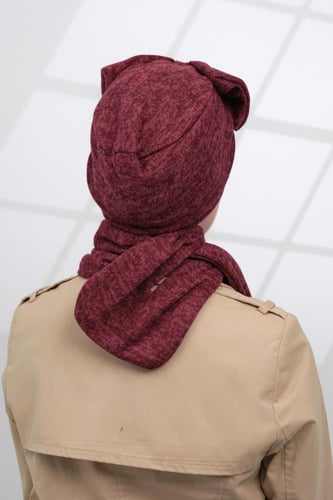 طقم توربان شتوي مع شال