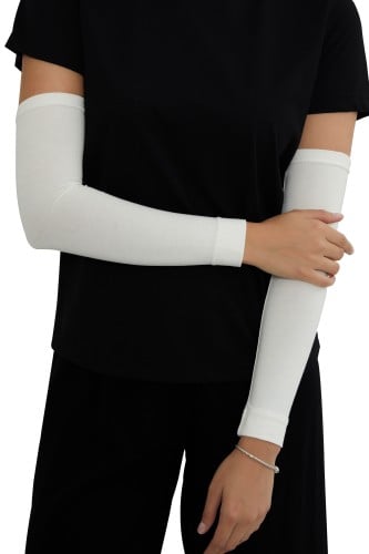 أكمام منفصله- أبيض