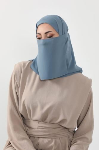 طقم طرحة ولثام - ربط