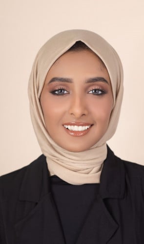 حجاب شاش تركي ربط من الخلف - بني فاتح