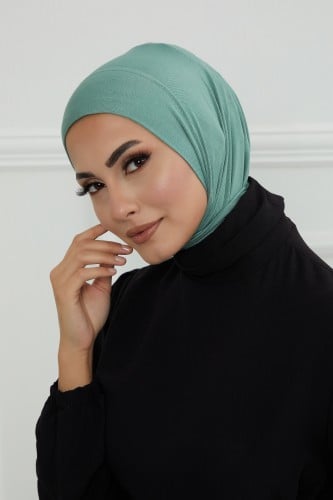 قبعة حجاب دبل سترتش ربط - تيفاني