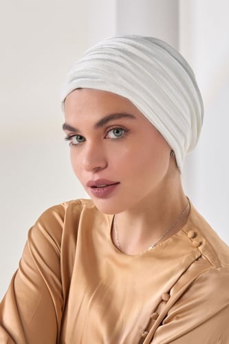 توربان قطعتين مخمل - لزق اوف وايت