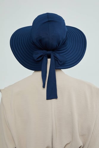 حجاب الشاطي مع توربان - كحلي