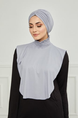 تغطية الصدر- رمادي