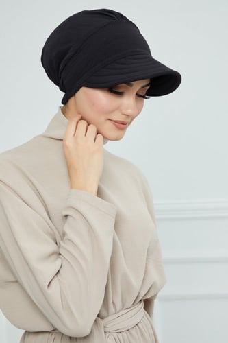 توربان قبعة - أسود