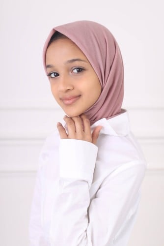 طرحة بناتي ربط من الخلف - وردي