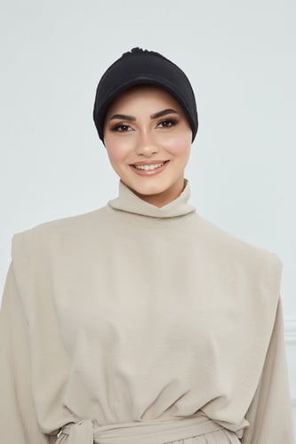 توربان قبعة - أسود