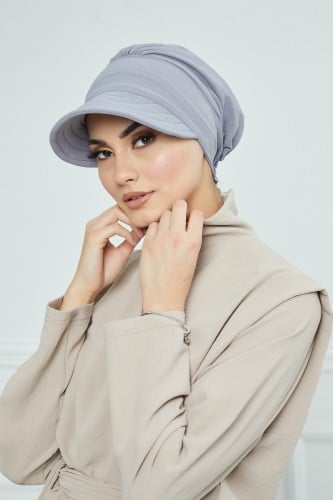 توربان قبعة - رمادي